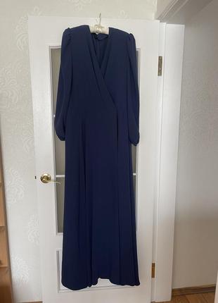 Вечернее платье на запах l-xl