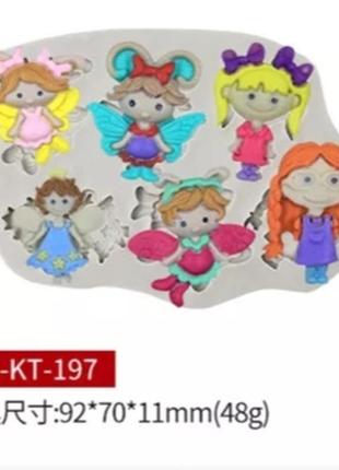 Молд кондитерський "ляльки" - розмір молдовського 10*6см