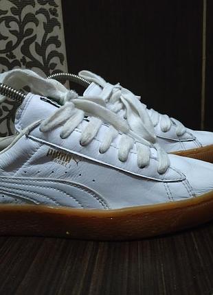 Женские кроссовки puma basket original1 фото