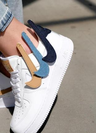 Кросівки жіночі nike air force 1 lv 8 removable smoosh