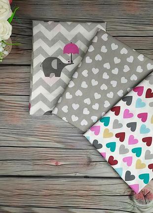 Пелёнки хлопковые 3 шт