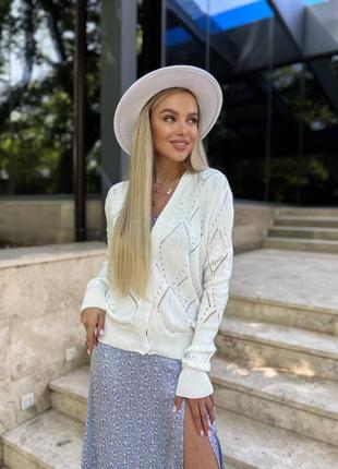 💙💛 кофта | кардиган, молочна.