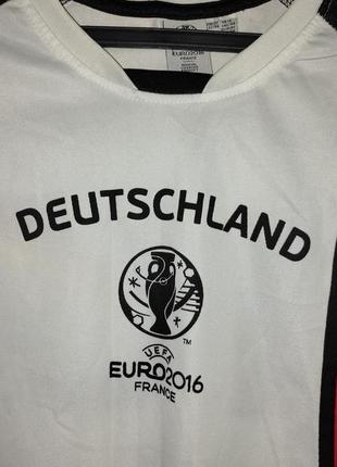 Футболка футбол німеччина euro 2016 deutschland l 42/442 фото