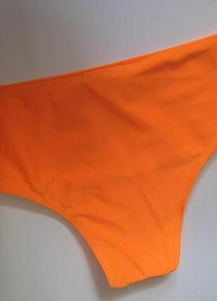 Новые неоновые оранжевые плавки от купальника3 фото