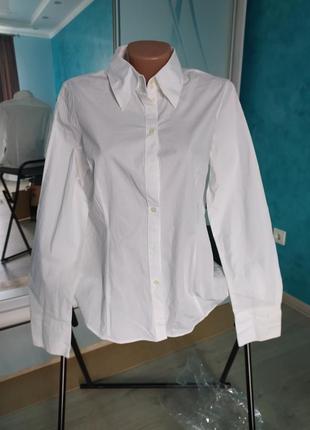 Рубашка базовая белая, esprit1 фото