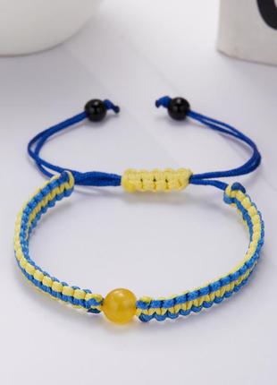 💛патріотичний браслет жовто-блакитний браслет фенічка парні браслети плетений браслет 💙4 фото