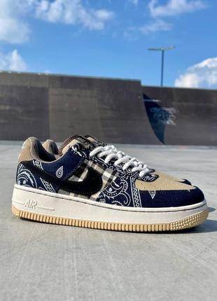 Кросівки чоловічі nike air force 1 cactus jack

/ мужские кроссовки найк аир форс