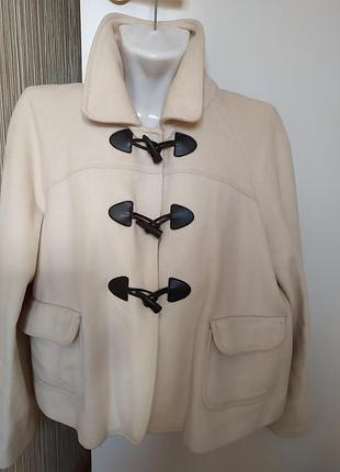 Полупальто молочное edeis , 12(s/m)