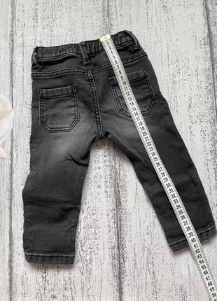 Круті джинси жіночі штани hema 6-9 міс5 фото