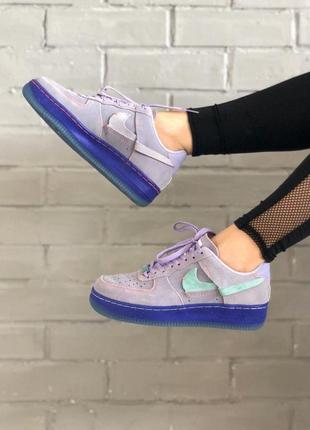 Кросівки жіночі nike air force 1 lxx purple agat