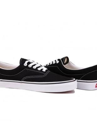 Кеді vans era ewzblk1 (vx88) 41(8,5)(р) black текстиль оригінал4 фото