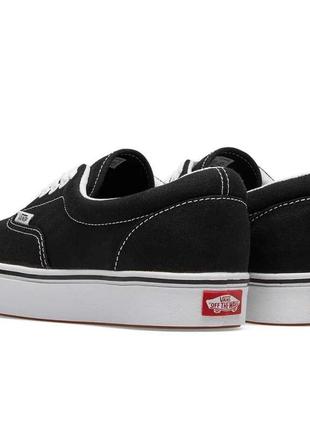 Кеді vans era ewzblk1 (vx88) 41(8,5)(р) black текстиль оригінал6 фото