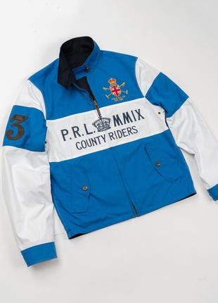 Polo ralph lauren county riders jacket чоловіча двостороння куртка харінгтон jmh123483