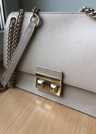 Сумка furla bella medium beige3 фото