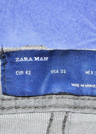 Чоловічі джинси стрейч zara man чоловічі джинси3 фото