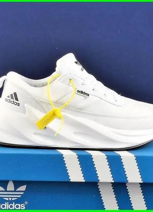 🔴 купити кросівки adidas sharks чоловічі адідас білі шарк 40,41,42,43,44,45