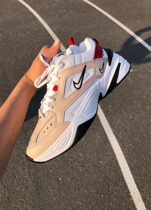 Nike m2k tekno pink /white /red, жіночі кросівки найк демісезонні, кроссовки найк женские5 фото