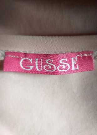 Gusse. ніжно-рожева футболка з собачкою. туніка з бахромою.8 фото
