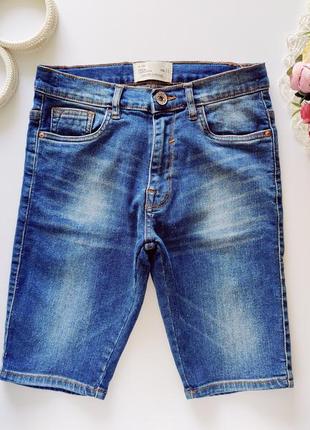Стрейчові джинсові шорти артикул: 122021 фото