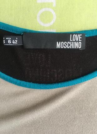 Туника love moschino, р. 42 it, м2 фото