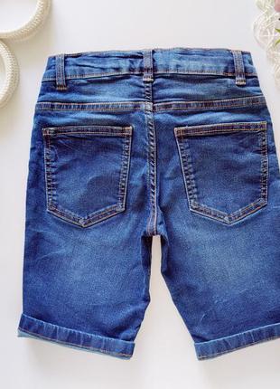 Дитячі джинсові шорти стрейч  артикул: 122223 фото