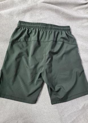 Шорты плащёвка микрофибра,  мужские шорты в стиле nike , шорты мужские хаки3 фото