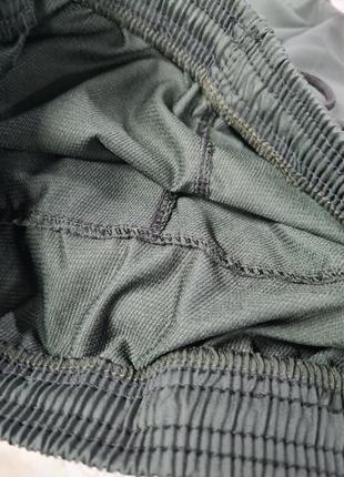 Шорти плащівка мікрофібра, чоловічі шорти в стилі nike , шорти чоловічі хакі4 фото