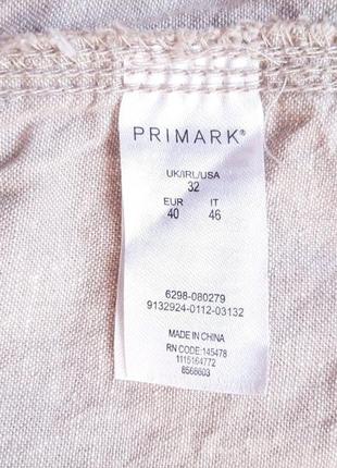 Шорты бриджи льняные primark w32" m, s eur40 англия лен 100%5 фото