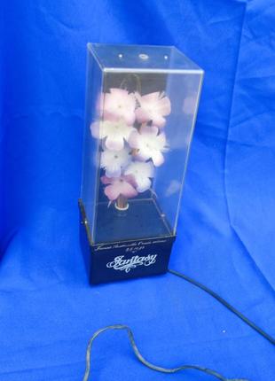 Нічний настоьный свктильник срср радянський цветодинамический букет фантазія