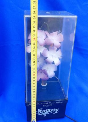 Нічний настоьный свктильник срср радянський цветодинамический букет фантазія