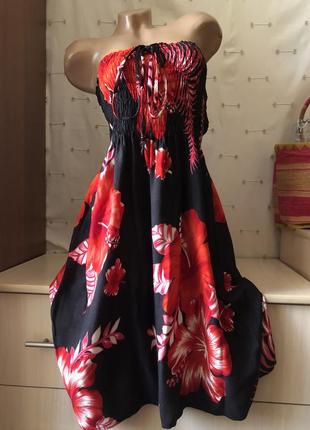 Дуже милий сарафан з гарним принтом