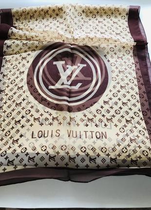 Ніжні шовкові шарфики в стилі louis vuitton