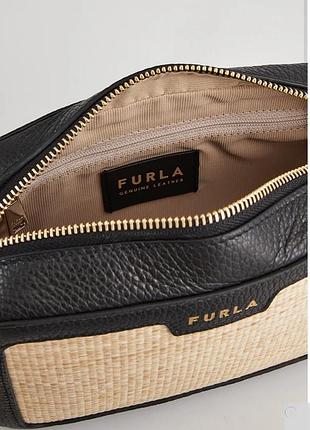 Furla сумка кожаная комбинированная оригинал бренд5 фото