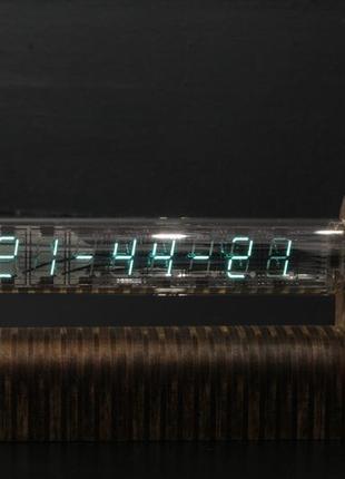 Nixie clock годинник на вакуумно-люмінесцентній лампі ів-18 , wi-fi clock7 фото