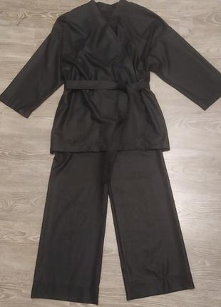 Костюм брюки палаццо + кимоно2 фото