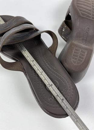 Шлепки crocs 8