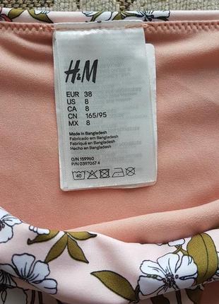 Купальные трусики h&m. размер по бирке 38. на подкладке. очень красивая и нежная расцветка.5 фото