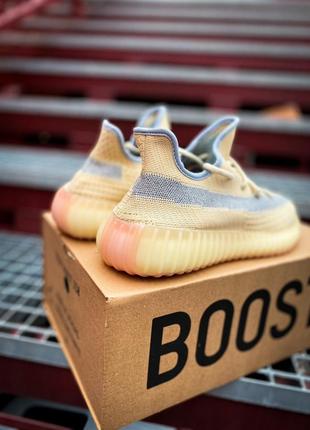 Чоловічі кросівки adidas yeezy boost 350 v2 linen знижка sale4 фото