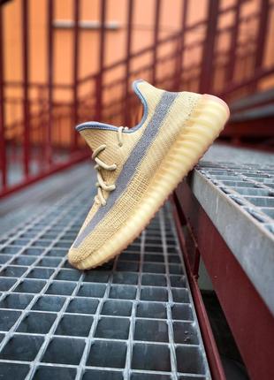 Чоловічі кросівки adidas yeezy boost 350 v2 linen знижка sale5 фото