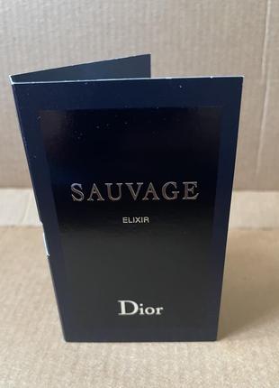 Dior sauvage elixir edp 1ml