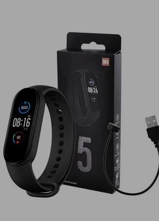 Фітнес-браслет xiaomi mi smart band 5 black
