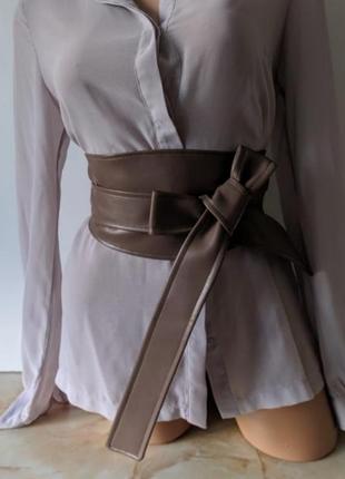 Пояс шкіряний