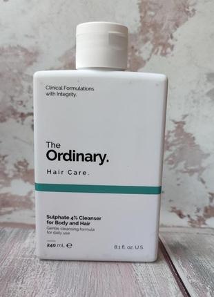 Шампунь 4% сульфатний для волосся the ordinary sulphate 4% cleanser