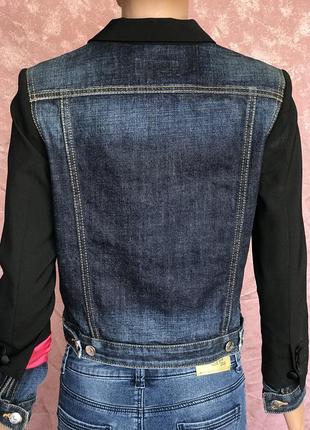 New джинсовый пиджак от кутюр куртка dsquared2 оригинал девочке 10 лет4 фото
