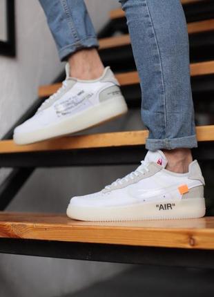 Кросівки жіночі nike af x off-white «white»10 фото