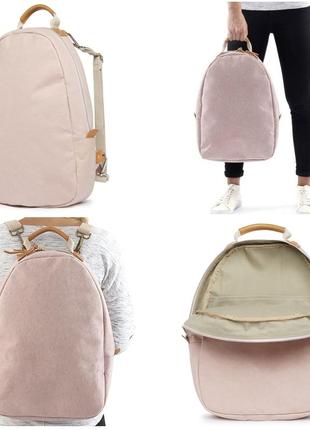 Футуристичний паперовий рюкзак uashmama memmo backpack мінімалізм веганські еко рюкзак ексклюзив великий рожевий рюкзак3 фото