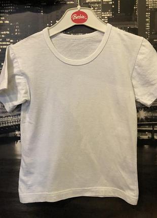 Біла сорочка проста футболка