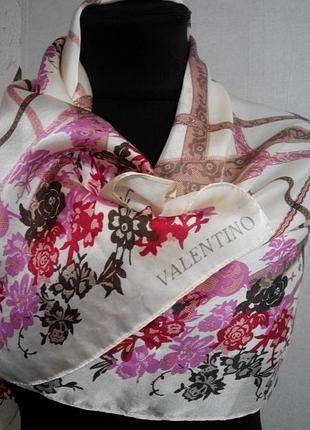 Шовковий шарф valentino