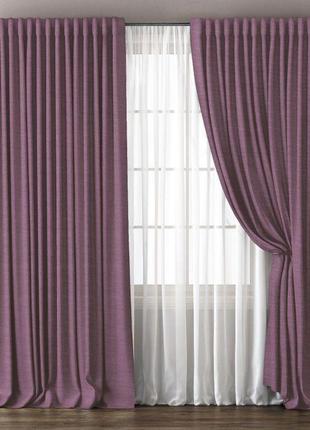 Однотонная ткань для штор микровелюр fonluk. розовая ткань для штор и портьер1 фото
