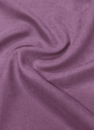 Однотонна тканина для штор мікровелюр fonluk. рожева тканина для штор і портьєр2 фото
